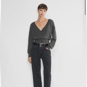 Aritzia Dear Wilfred Wrap Sweater in M